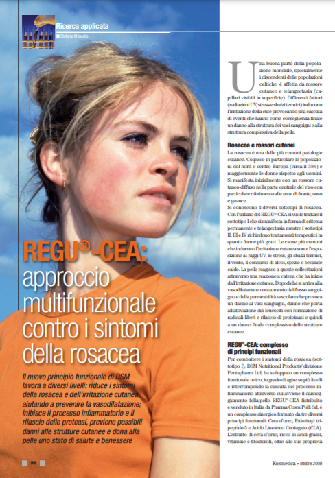 regu cea trattamento della rosacea