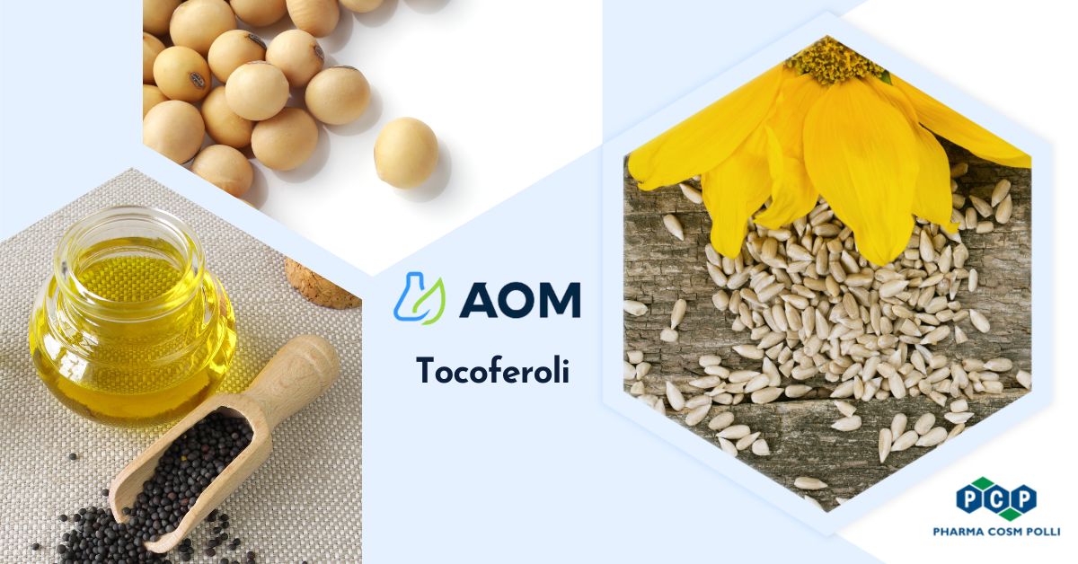 La nostra rappresentata AOM, leader nella produzione sostenibile di TOCOFEROLI naturali da Upcycling.