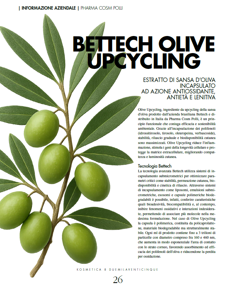 BETTECH- OLIVE UPCYCLING