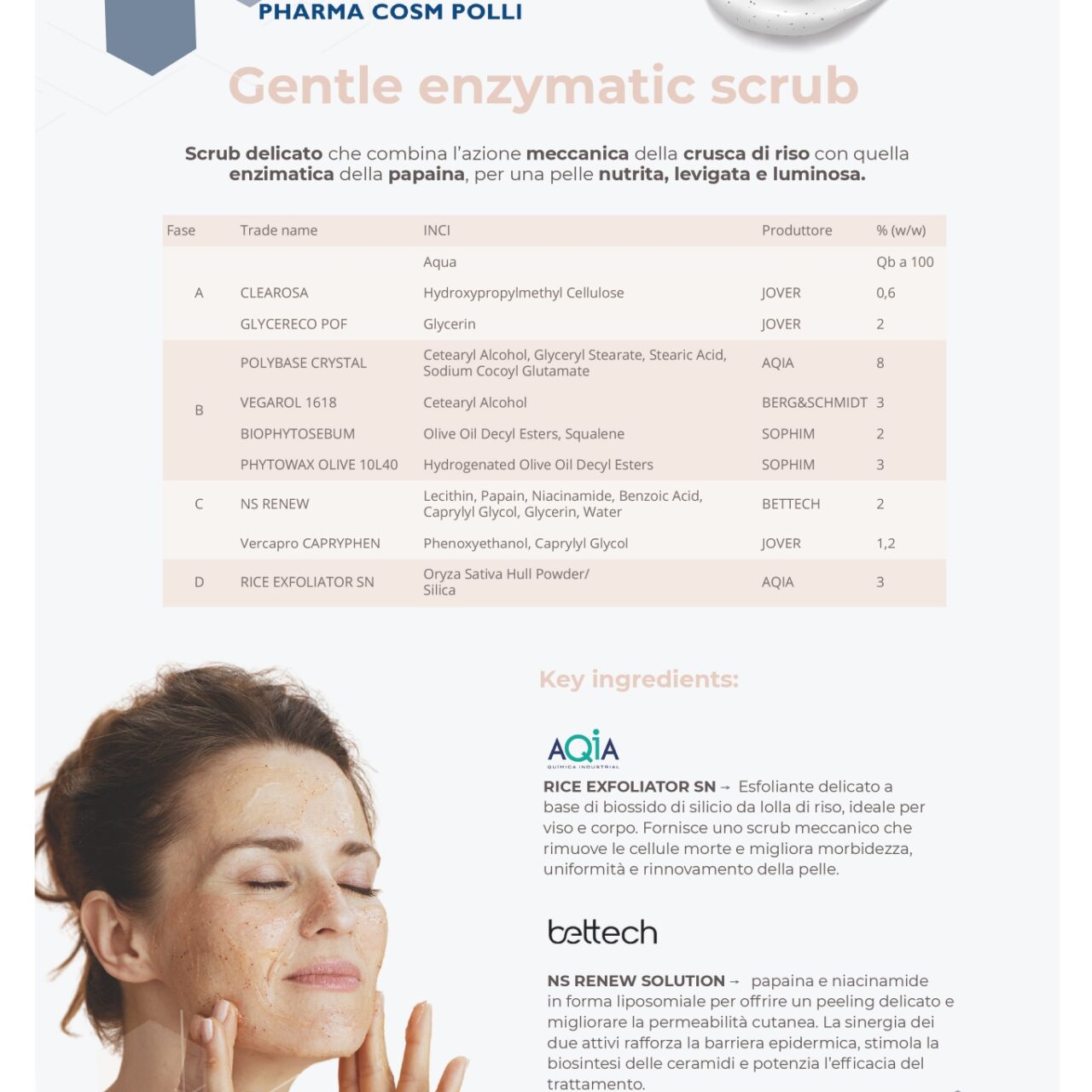 GENTLE ENZYMATIC SCRUB a marchio PCP